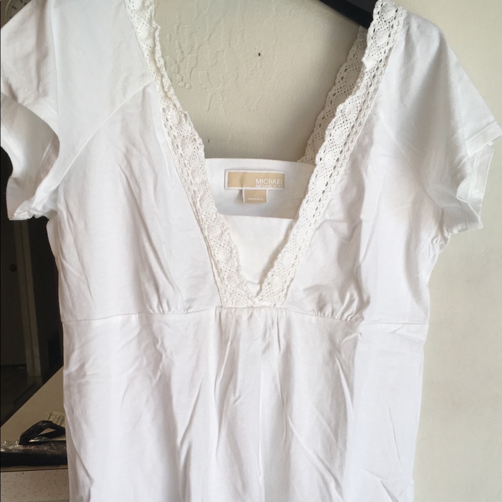 Michael Michael Kors short sleeved shirt; sz L